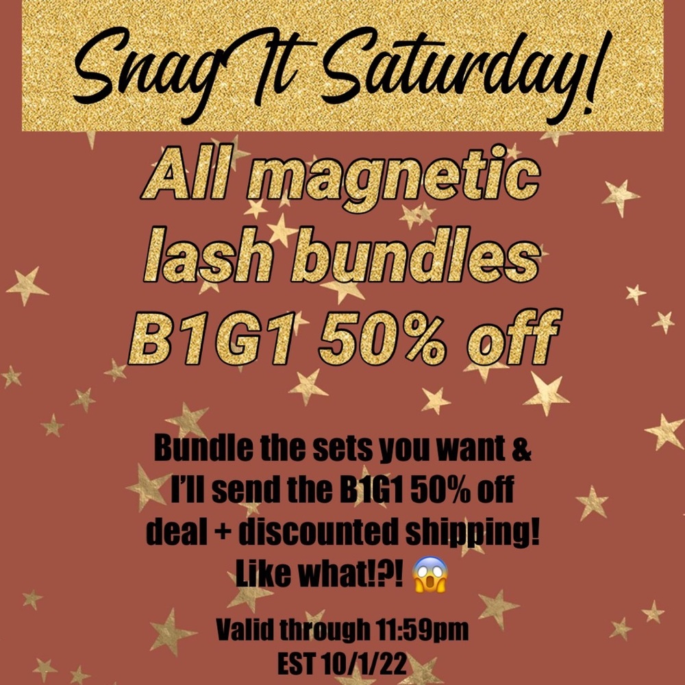 BUY 1 GET 1 50% OFF!